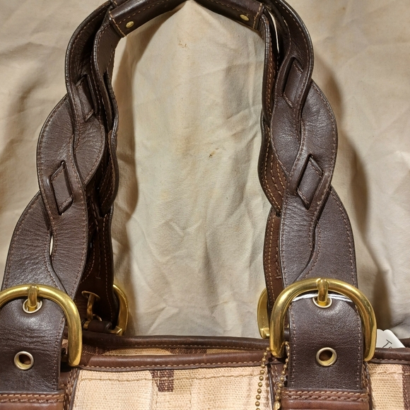 Coach canvas shoulder bag - Picture 5 of 11